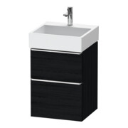 Duravit Meuble sous-lavabo D-Neo 48,4x44,2 cm, ch/oe, 1 tiroir, 1 coulissant
