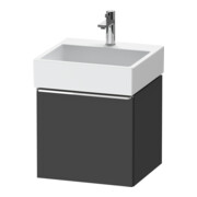 Duravit Meuble sous lavabo D-Neo 48,4x44,2 cm, chr/Grap ma, 1 tiroir, suspendu