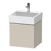 Duravit Meuble sous lavabo D-Neo 48,4x44,2 cm, chrome/taupe, 1 tiroir, suspendu