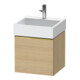 Duravit Meuble sous-lavabo D-Neo 48,4x44,2 cm, g pol/Ei N, 1 tiroir, suspendu-1