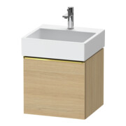Duravit Meuble sous-lavabo D-Neo 48,4x44,2 cm, g pol/Ei N, 1 tiroir, suspendu