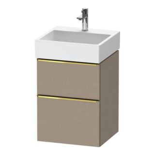 Duravit Meuble sous lavabo D-Neo 48,4x44,2 cm, g pol/Lei, 1 porte, 1 tiroir