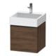 Duravit Meuble sous-lavabo D-Neo 48,4x44,2 cm, noir/noisette, 1 tiroir, suspendu-1