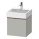Duravit Meuble sous-lavabo D-Neo 48,4x44,2cm, b chêne/gris mat, 1 tiroir, suspendu-1