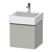 Duravit Meuble sous-lavabo D-Neo 48,4x44,2cm, b chêne/gris mat, 1 tiroir, suspendu
