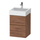 Duravit Meuble sous lavabo D-Neo 48,4x44,2cm, b chêne/Nu N, 1 porte, 1 tiroir-1