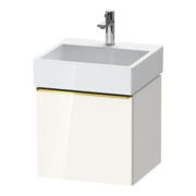 Duravit Meuble sous lavabo D-Neo 48,4x44,2cm, blanc brillant, 1 tiroir, suspendu