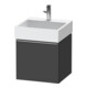 Duravit Meuble sous-lavabo D-Neo 48,4x44,2cm, ES blanc/gris m, 1 tiroir, suspendu-1