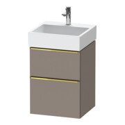 Duravit Meuble sous-lavabo D-Neo 48,4x44,2cm, g pol/Bas m, 1 porte, 1 tiroir