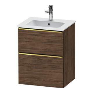 Duravit Meuble sous lavabo D-Neo 51x40,2 cm, 1 porte, 1 tiroir, blanc brillant