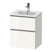 Duravit Meuble sous-lavabo D-Neo 51x40,2 cm, 1 porte, 1 tiroir, blanc brillant