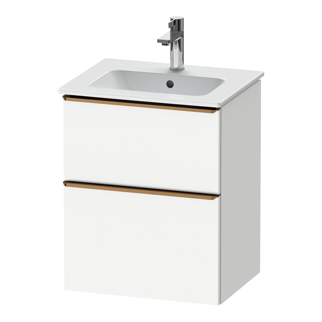 Duravit Meuble sous lavabo D-Neo 51x40,2 cm, 1 porte, 1 tiroir, blanc mat