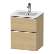 Duravit Meuble sous lavabo D-Neo 51x40,2 cm, 1 porte, 1 tiroir, chêne/Naturel
