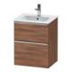 Duravit Meuble sous lavabo D-Neo 51x40,2 cm, 1 porte, 1 tiroir, chêne/noyer naturel-1