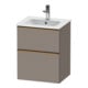 Duravit Meuble sous lavabo D-Neo 51x40,2 cm, 1 porte, 1 tiroir, wd, b geb/Bas ma-1