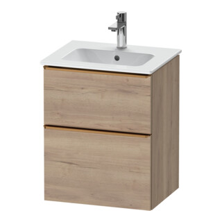 Duravit Meuble sous-lavabo D-Neo 51x40,2 cm, 1 porte, 1 tiroir, wd, b geb/Ei ma