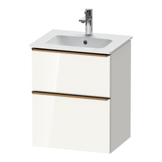 Duravit Meuble sous-lavabo D-Neo 51x40,2 cm, 1 porte, 1 tiroir, wd, blanc brillant