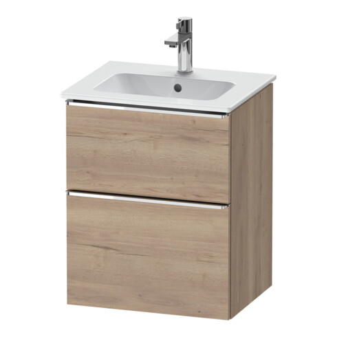 Duravit Meuble sous-lavabo D-Neo 51x40,2 cm, 1 porte, 1 tiroir, wd, ch/Ei marm.