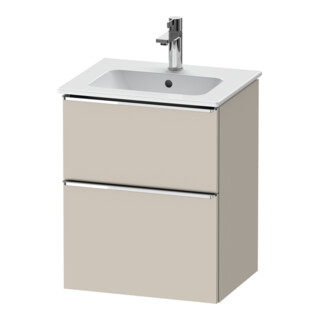 Duravit Meuble sous-lavabo D-Neo 51x40,2 cm, 1 porte, 1 tiroir, wd, chr/Taupe ma