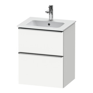 Duravit Meuble sous lavabo D-Neo 51x40,2 cm, 1 porte, 1 tiroir, wd, ES blanc/gris ma
