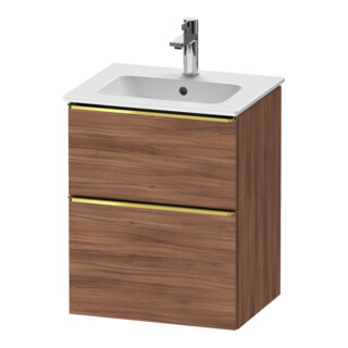 Duravit Meuble sous lavabo D-Neo 51x40,2 cm, 1 porte, 1 tiroir, wd, g pol/Nu Nat