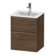 Duravit Meuble sous-lavabo D-Neo 51x40,2 cm, 1 tiroir, 1 porte, blanc brillant-1