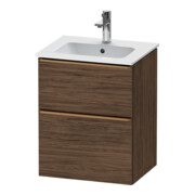 Duravit Meuble sous-lavabo D-Neo 51x40,2 cm, 1 tiroir, 1 porte, blanc brillant-1