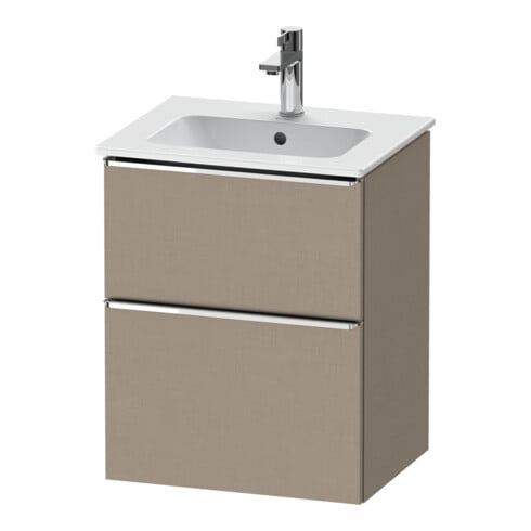Duravit Meuble sous lavabo D-Neo 51x40,2 cm, 1 tiroir, 1 porte, wd, chr/lin