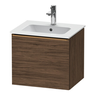 Duravit Meuble sous lavabo D-Neo 51x40,2x44 cm, 1 porte, bois, brun/noisette foncé