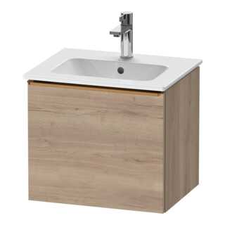 Duravit Meuble sous-lavabo D-Neo 51x40,2x44 cm, 1 tiroir, chêne marbré