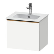 Duravit Meuble sous-lavabo D-Neo 51x40,2x44 cm, 1 tiroir, suspendu, bronze mat/blanc-1