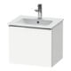 Duravit Meuble sous-lavabo D-Neo 51x40,2x44 cm, 1 tiroir, suspendu, chr/blanc mat-1
