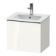 Duravit Meuble sous-lavabo D-Neo 51x40,2x44 cm, 1 tiroir, suspendu, chr/blc hgl-1