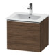 Duravit Meuble sous-lavabo D-Neo 51x40,2x44 cm, 1 tiroir, suspendu, chr/noisette foncé-1