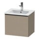 Duravit Meuble sous lavabo D-Neo 51x40,2x44 cm, 1 tiroir, suspendu, noir/lin-1