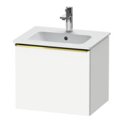 Duravit Meuble sous lavabo D-Neo 51x40,2x44 cm, 1 tiroir, wd, laqué or/blanc mat