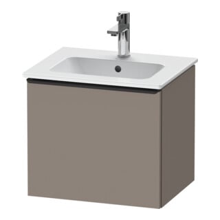 Duravit Meuble sous-lavabo D-Neo 51x40,2x44 cm, 1 tiroir, wd, noir/Basalte ma