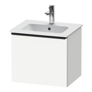 Duravit Meuble sous-lavabo D-Neo 51x40,2x44 cm, 1 tiroir, wd, noir/blanc ma
