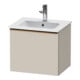 Duravit Meuble sous lavabo D-Neo 51x40,2x44cm, 1 tiroir, bois, bronze mat/Taupe-1