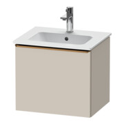 Duravit Meuble sous lavabo D-Neo 51x40,2x44cm, 1 tiroir, bois, bronze mat/Taupe