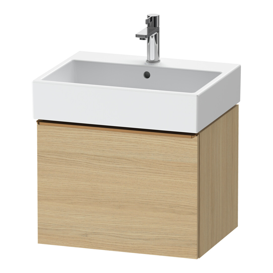 Duravit Meuble sous lavabo D-Neo 58,4x44,2 cm, b geb/Ei N, 1 tiroir, suspendu
