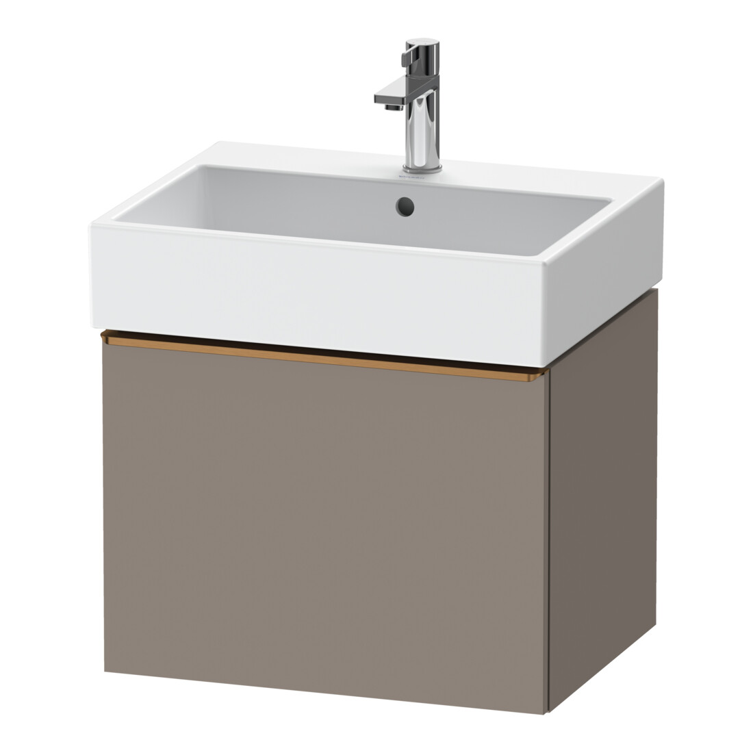 Duravit Meuble sous-lavabo D-Neo 58,4x44,2 cm, blanc, 1 tiroir, suspendu