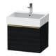 Duravit Meuble sous-lavabo D-Neo 58,4x44,2 cm, blanc brillant, 1 tiroir, suspendu-1