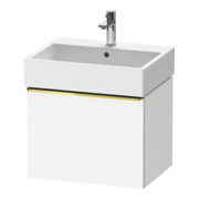 Duravit Meuble sous-lavabo D-Neo 58,4x44,2 cm, blanc brillant/mat, 1 tiroir, suspendu-1