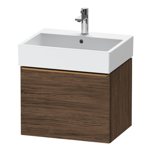 Duravit Meuble sous-lavabo D-Neo 58,4x44,2 cm, chêne naturel, 1 tiroir, suspendu