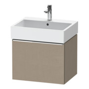 Duravit Meuble sous lavabo D-Neo 58,4x44,2 cm, chr/lin, 1 tiroir, suspendu