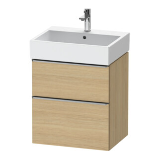Duravit Meuble sous-lavabo D-Neo 58,4x44,2 cm, ES geb/Ei N, 1 porte, 1 tiroir
