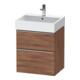 Duravit Meuble sous lavabo D-Neo 58,4x44,2 cm, ES geb/Nu N, 1 porte, 1 tiroir-1