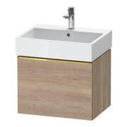 Duravit Meuble sous-lavabo D-Neo 58,4x44,2 cm, g pol/éma, 1 tiroir, suspendu-1
