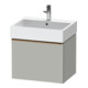 Duravit Meuble sous lavabo D-Neo 58,4x44,2 cm, marron/gris, 1 tiroir, suspendu-1